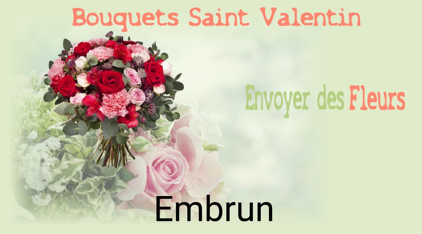 Roses de Saint-Valentin livrées à Embrun